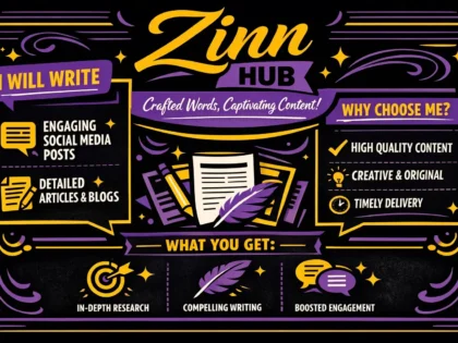 write custom long form social media posts and articles