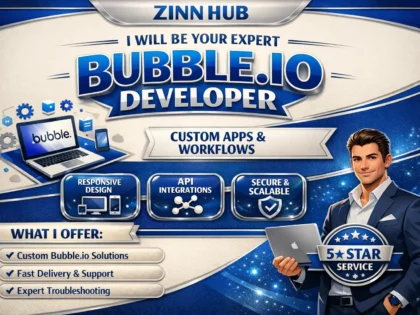be your expert bubble io developer