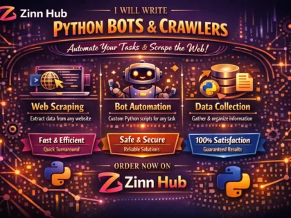 write python bots and crawlers