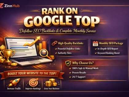 do google top ranking by dofollow seo backlinks with complete monthly service