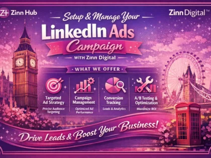 Setup And Manage Your Linkedin Ads Campaign With Zinn Digital ™