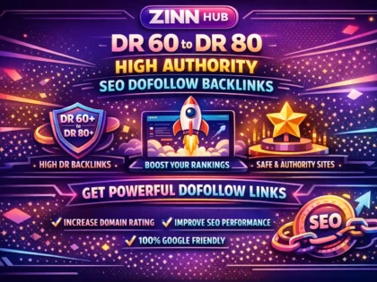 Do Dr 60 To Dr 80 High Authority Seo Dofollow Backlinks