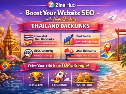 boost your website SEO with high quality thailand backlinks