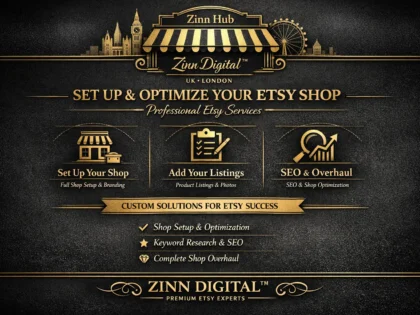 Set Up Your Etsy Shop