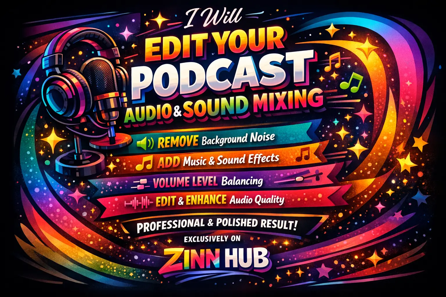 Provide Podcast Audio Editing And Sound Mixing 1 Provide Podcast Audio Editing And Sound Mixing