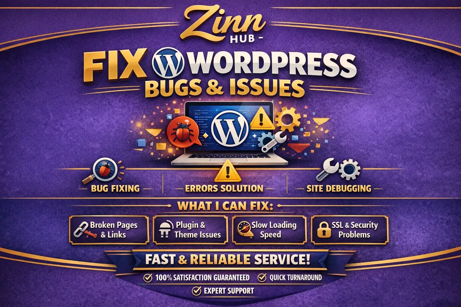 Fix Wordpress Bugs And Issues 1 Fix Wordpress Bugs And Issues