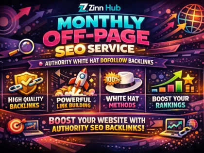 Do Monthly Off Page Seo Service Using Authority White Hat Dofollow Backlink