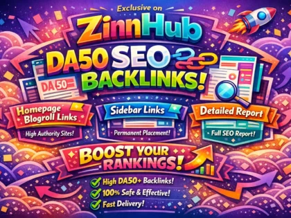 make da50 SEO backlinks homepage blogroll or sidebar report