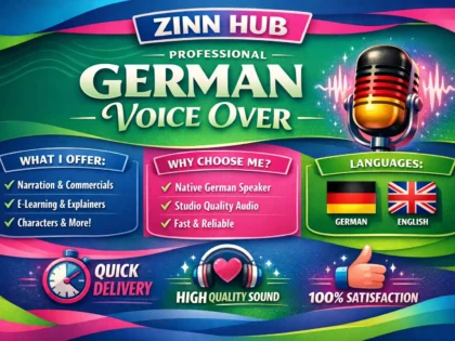 do german voice over