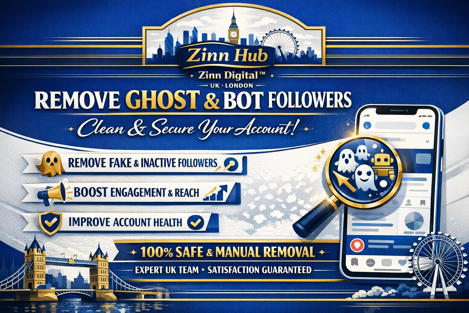 Safely Remove Ghost,Bot Followers,And Clean Up Account 1 Safely Remove Ghost