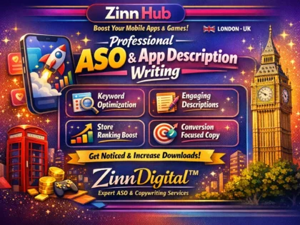 Professional Aso And App Description Writing For Your Mobile Applications And Games
