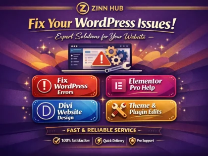 fix wordpress issues