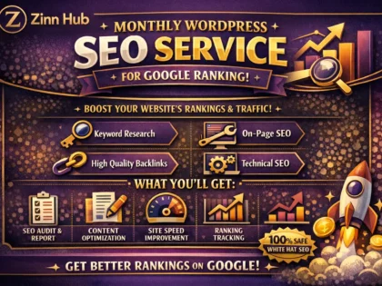 do monthly wordpress SEO service for google ranking