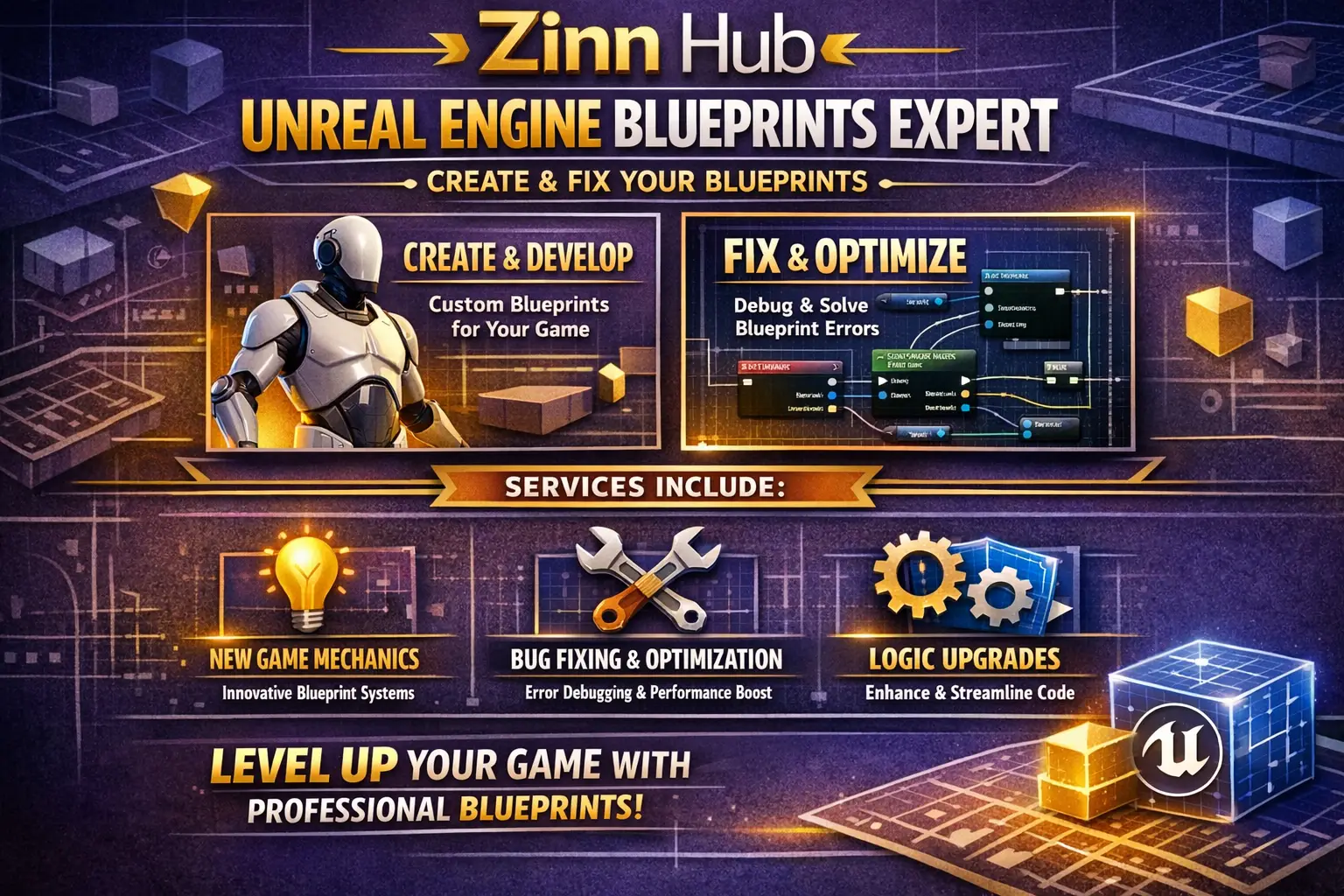 Create And Develop Blueprint Or Fix Errors In Unreal Engine 1 Create And Develop Blueprint Or Fix Errors In Unreal Engine