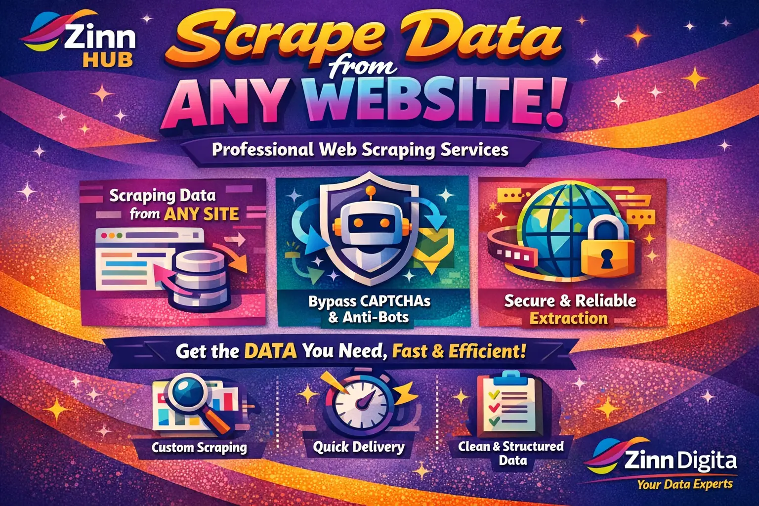 Scrape Data, Web Scraping From Any Website, Even With Antibot Or Captcha 1 Scrape Data