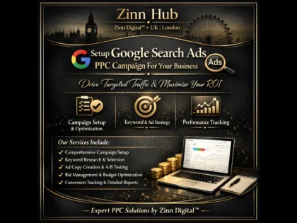 setup google search ads adwords PPC campaign for your business