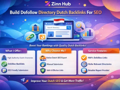 build dofollow directory dutch backlinks for SEO link building