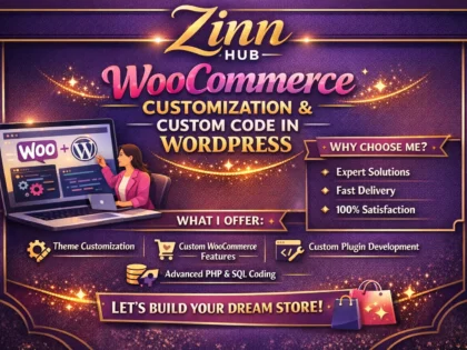 do woocommerce customization and custom code in wordpress