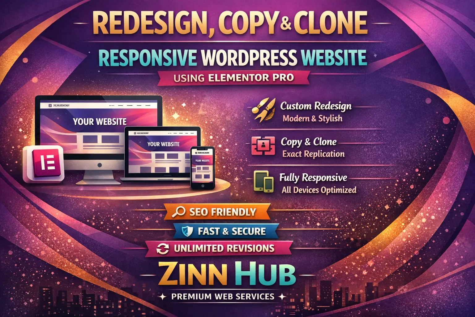 Redesign Copy Clone Responsive Wordpress Website Template Using Elementor Pro 1 Redesign Copy Clone Responsive Wordpress Website Template Using Elementor Pro
