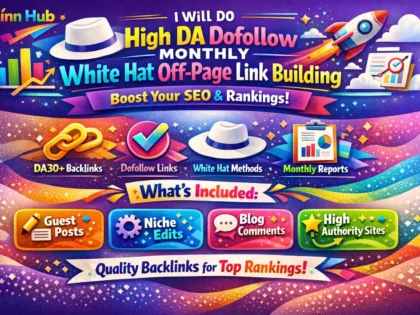 do high da dofollow monthly white hat off page link building for seo backlinks