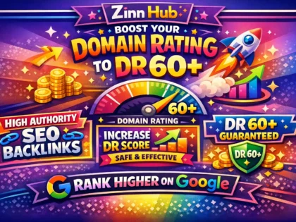Increase Domain Rating Ahrefs Dr 60 Plus Using High Authority Seo Backlinks