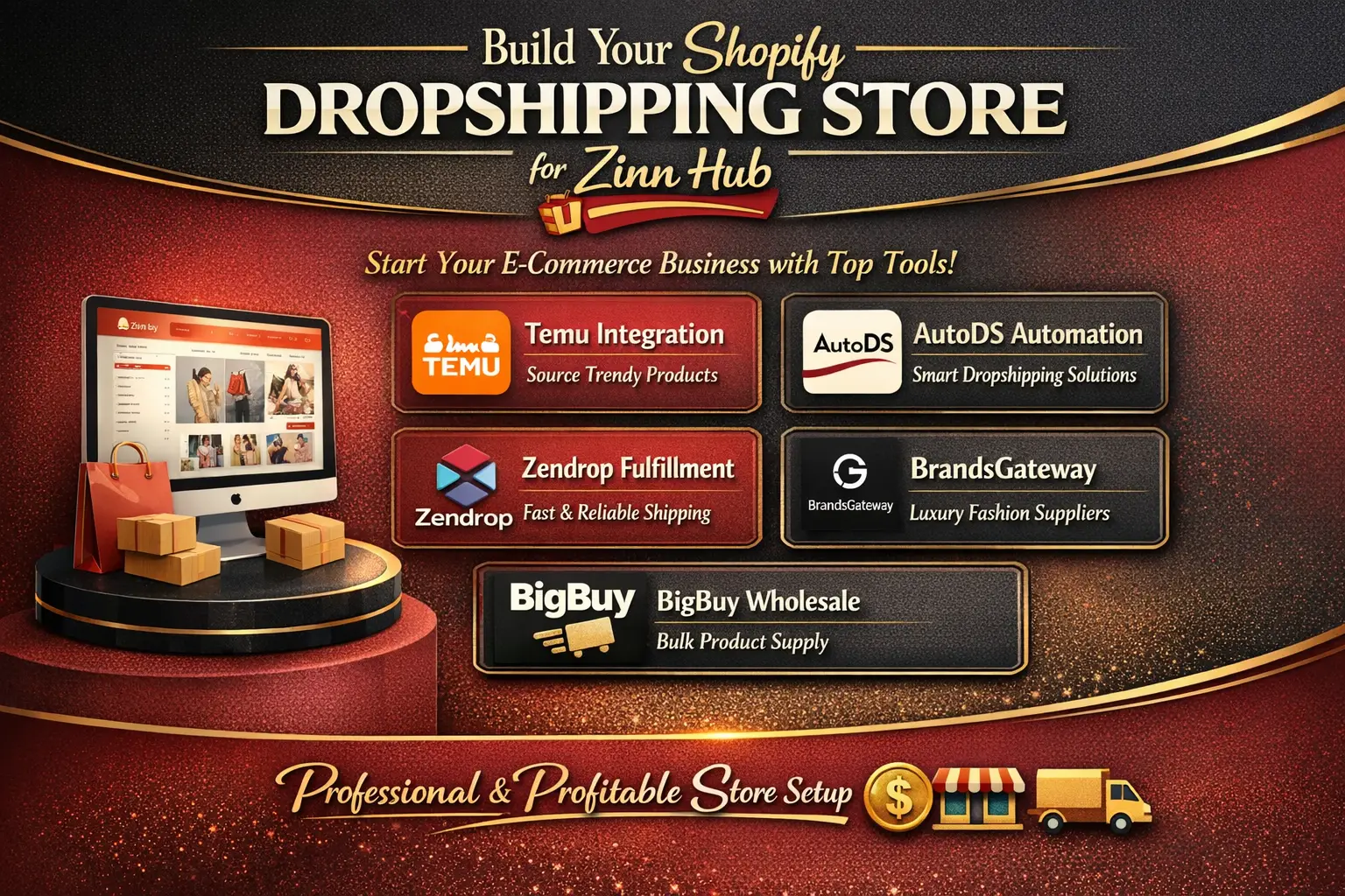 Create Shopify Dropshipping Store Via Temu Autods Zendrop Brandsgateway Bigbuy 1 Create Shopify Dropshipping Store Via Temu Autods Zendrop Brandsgateway Bigbuy