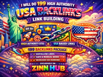 do 199 high authority USA backlinks