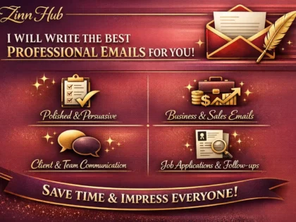 write the best professional emails for you