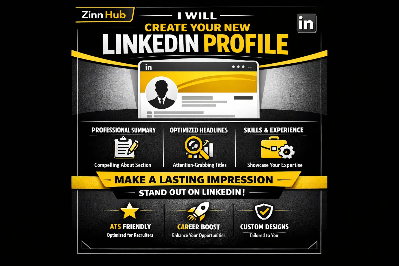 Create Your New Linkedin Profile 1 Create Your New Linkedin Profile