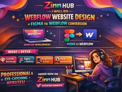 Do Webflow Website Design And Figma To Webflow Conversion