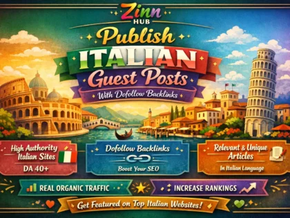 publish italian guest posts with dofollow backlinks from italian sites