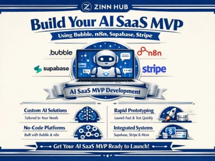 build your ai saas mvp using bubble