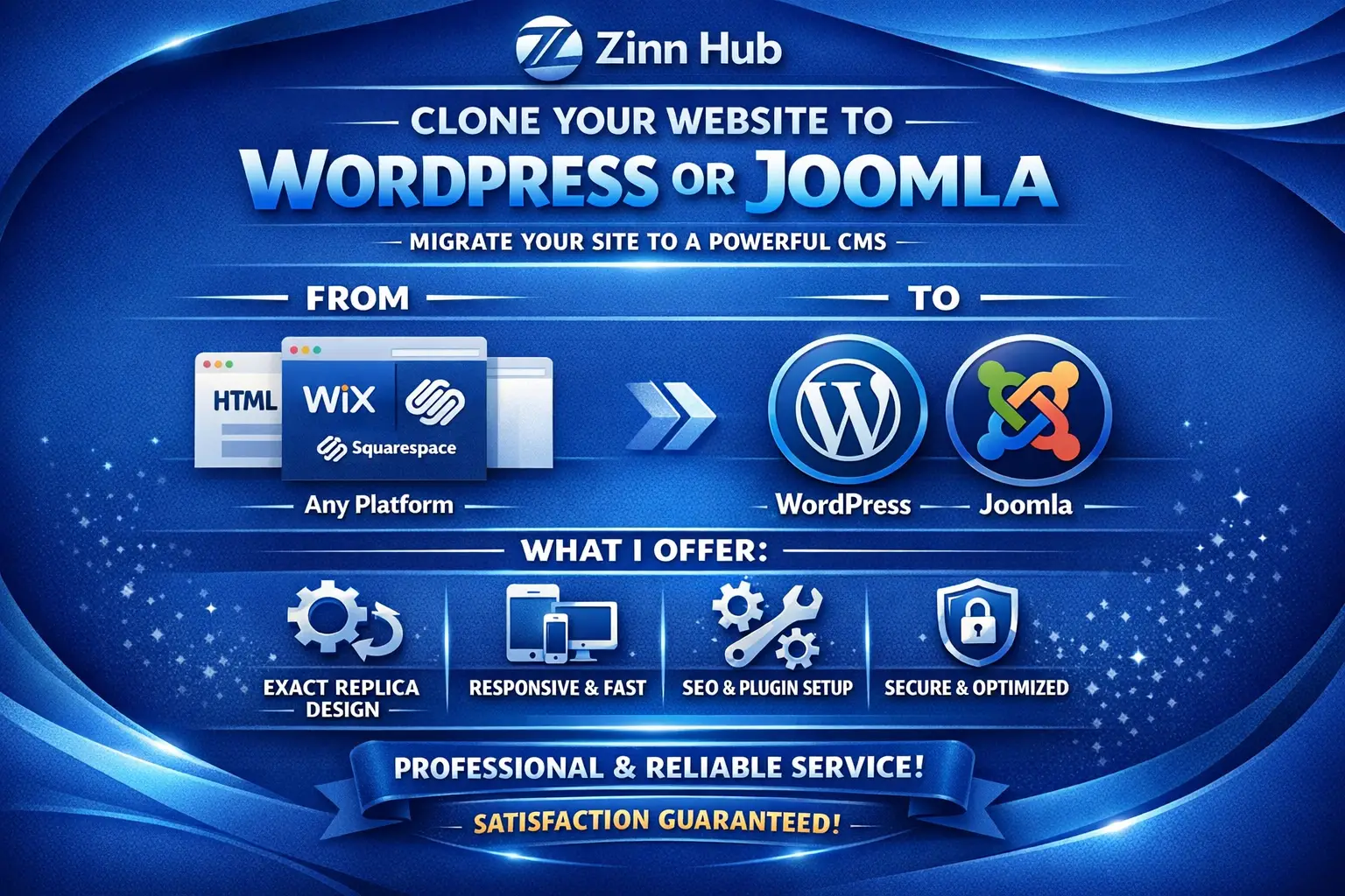 Clone Website To Wordpress Or Joomla 1 Clone Website To Wordpress Or Joomla