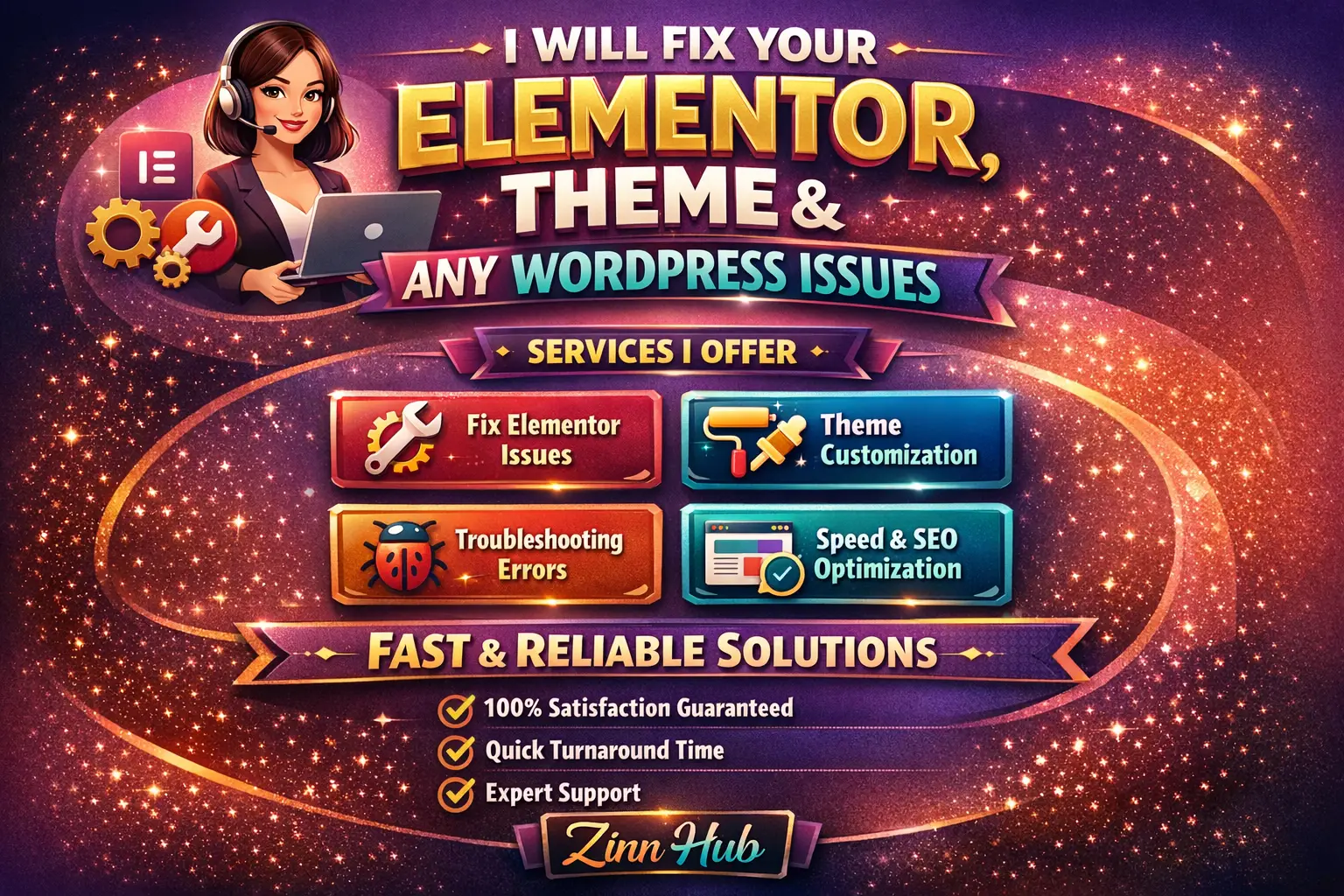 Fix Your Elementor, Theme And Any Wordpress Issues 1 Fix Your Elementor