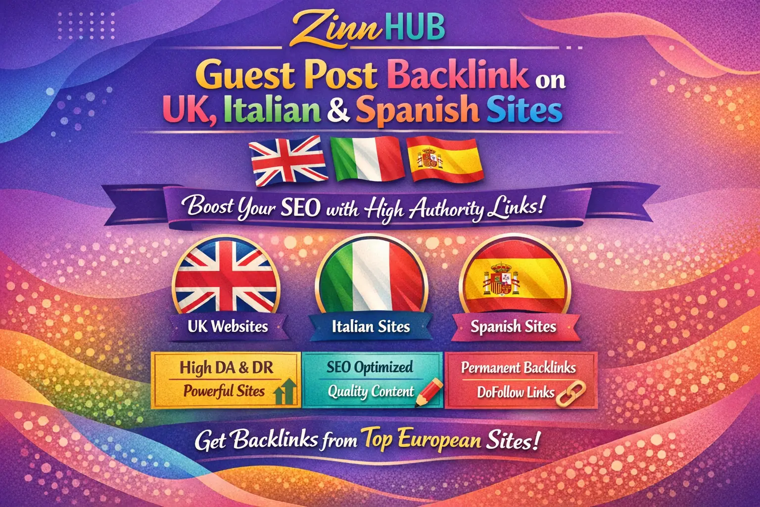 Provide Guest Post Backlink On Uk, Italian And Spanish Sites 1 Provide Guest Post Backlink On Uk