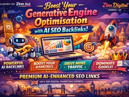 Boost your generative engine optimisation with AI SEO backlinks