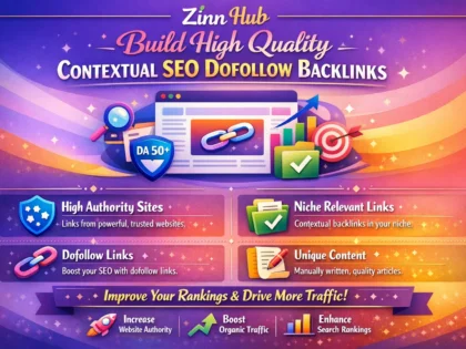 build high quality contextual SEO dofollow backlinks