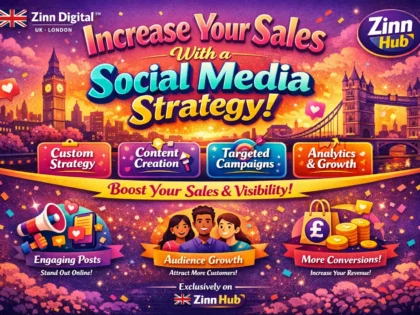 increase your sales with a social media strategy