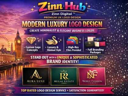 Create Modern Minimalist Luxury Business Logo Designs