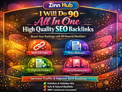 do 90 all in one high quality seo backlinks