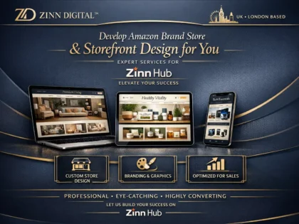 develop amazon brand store and storefront design for you