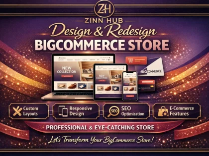 Design Redesign Bigcommerce Store