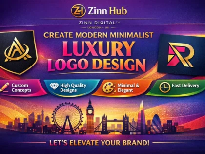 Create Modern Minimalist & Luxury Logo Design