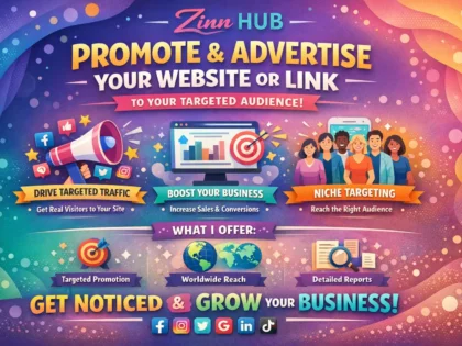 promote and advertise website business any link in your targeted people
