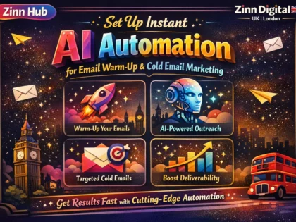 Set up instant AI automation for email warm-up and cold email marketing