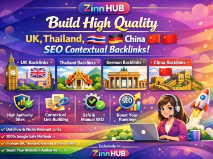 build high quality UK thailand german china SEO contextual backlinks