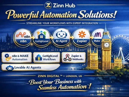 Run Automation In N8N Gohighlevel Lovable Ai Agent Zapier Webhook N8N Make Ghl