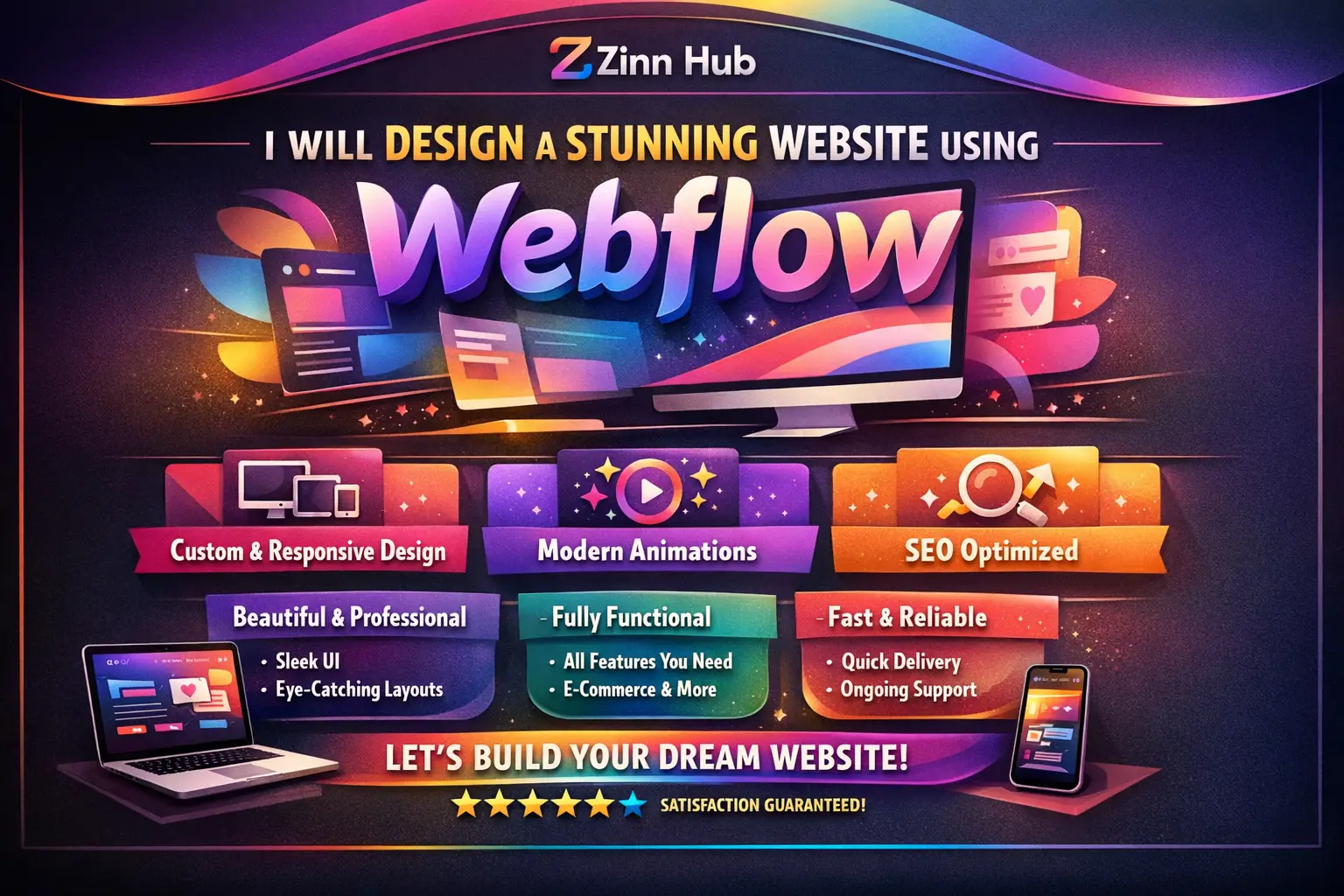 Design A Stunning Website Using Webflow 1 Design A Stunning Website Using Webflow