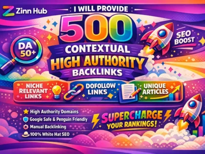 provide 500 contextual high authority backlinks