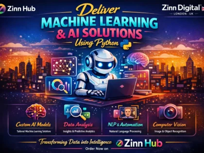 Deliver machine learning and AI solutions using Python - Zinn Digital™